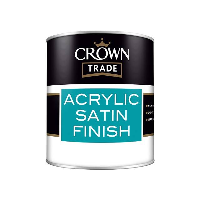 Crown Trade Acrylic Satin Finish