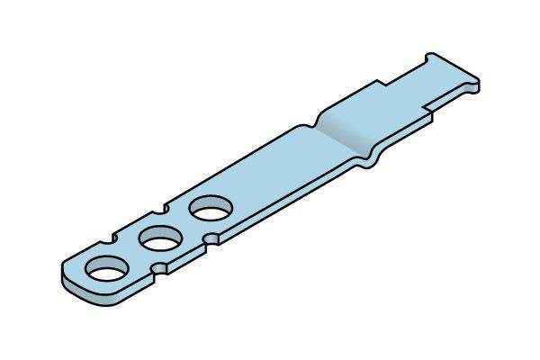 Ancon 21/18 Omega Channel & SD21 Tie - 2D Detail