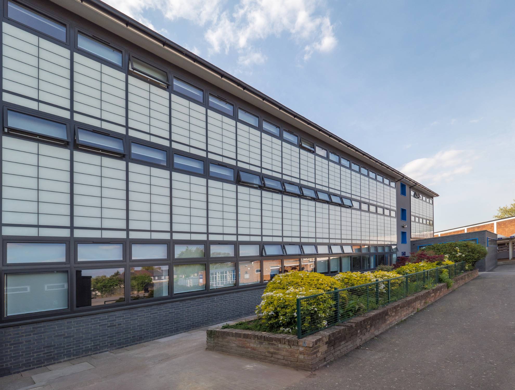 Kalwall Translucent Daylighting Panels with windows