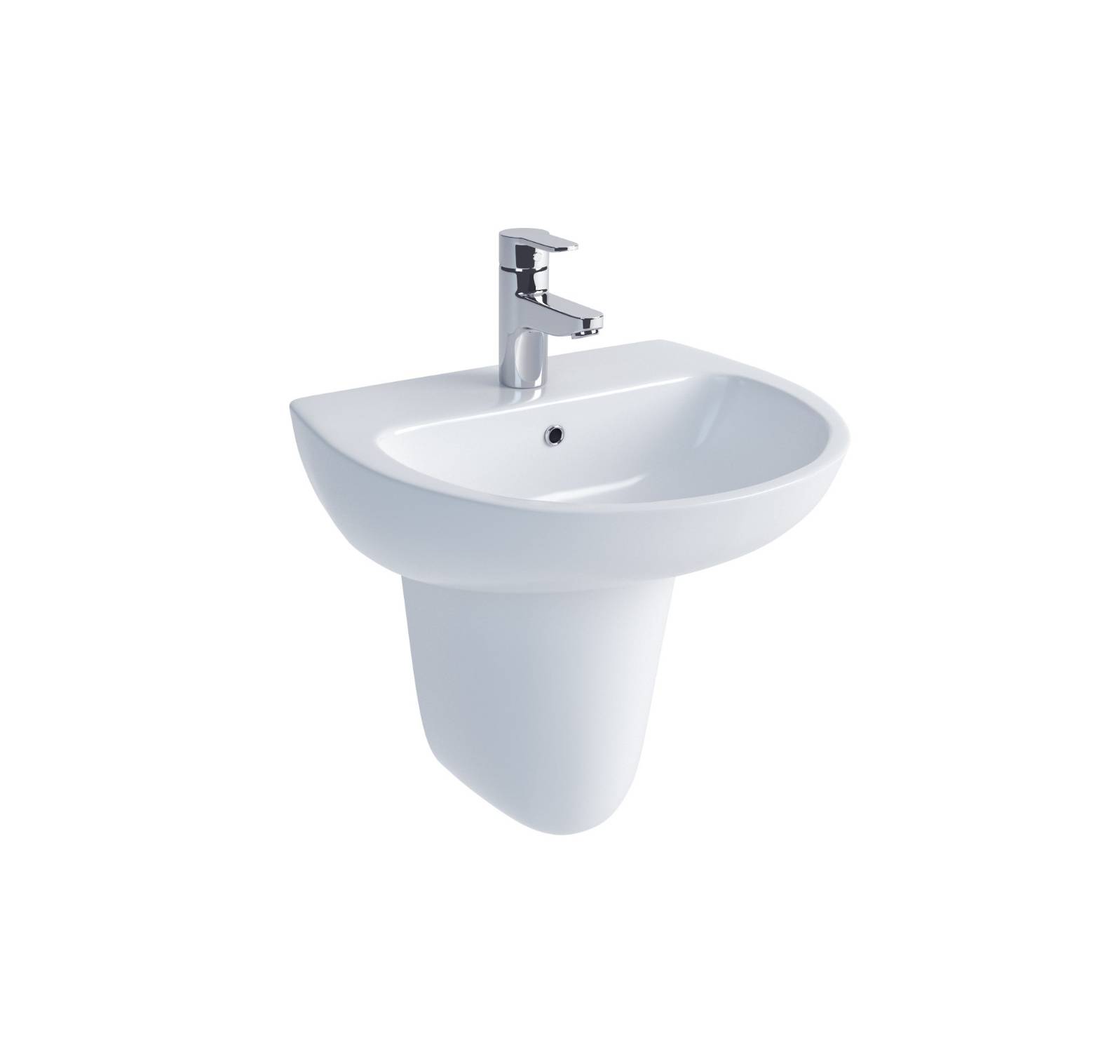 Atlas Semi Pedestal  - Semi Pedestal for Washbasin