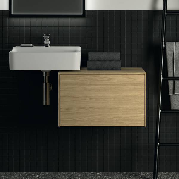 Conca 60cm Wall Hung Washbasin Unit