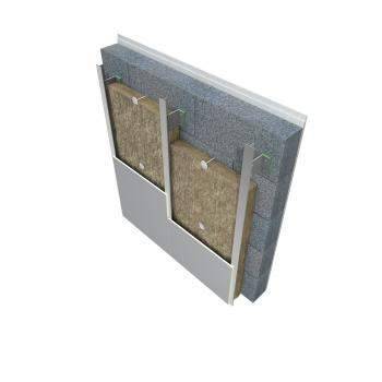 Knauf Insulation - Rocksilk® RainScreen Slab - Rainscreen Cavity Insulation