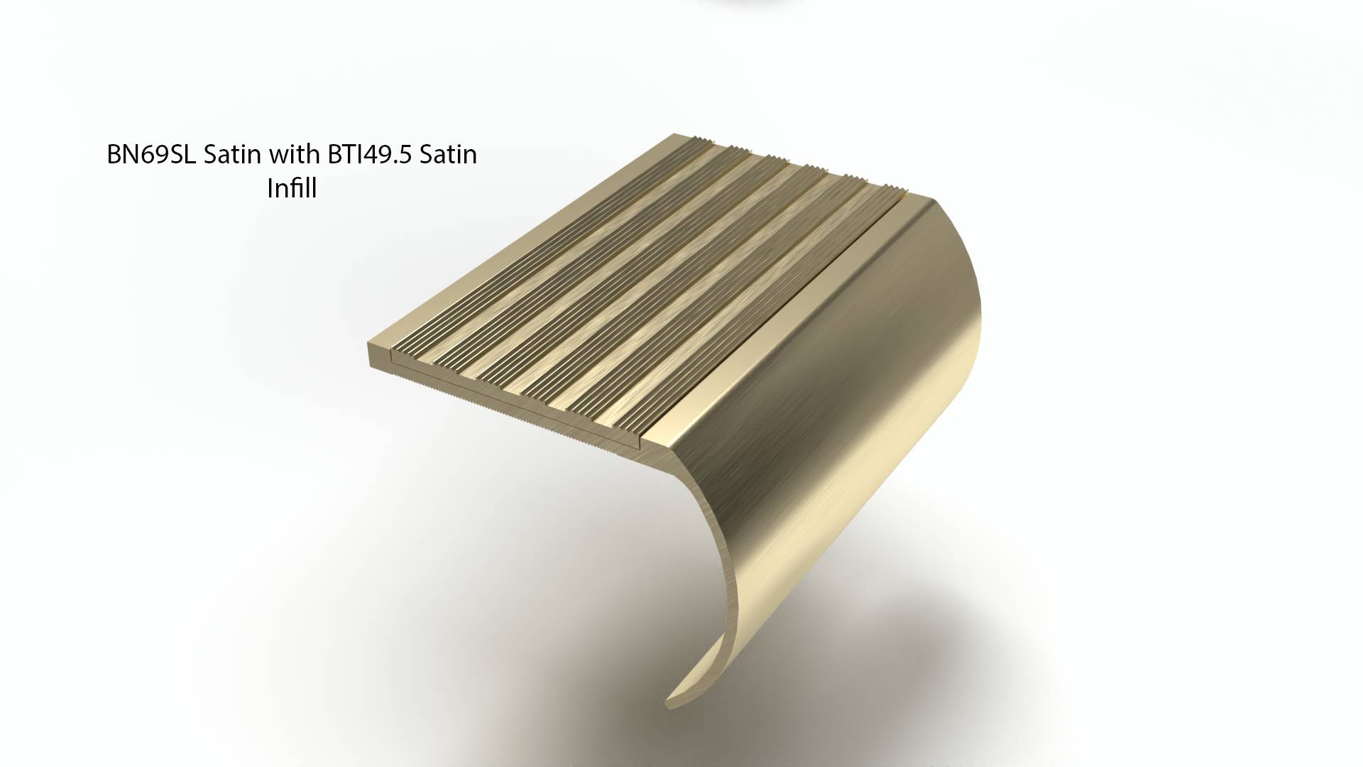 BN69 Brass Stair Nosings - Stair Nosing