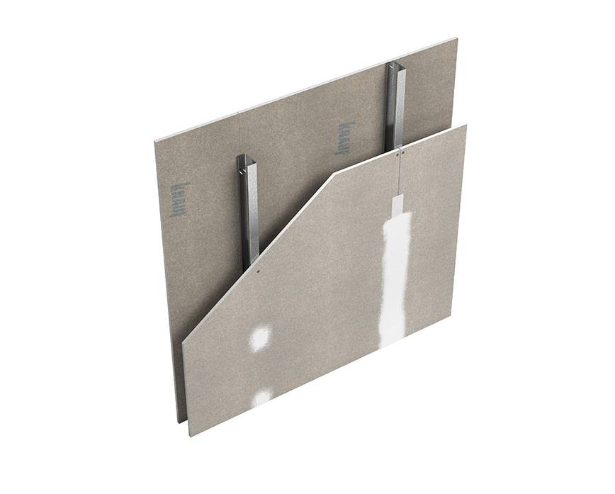 Knauf Performer Standard Partition 50C Stud <40dB (Rw) 60FR