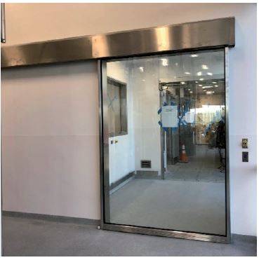 DT-A1 Hygieniglass surface sliding single glass door