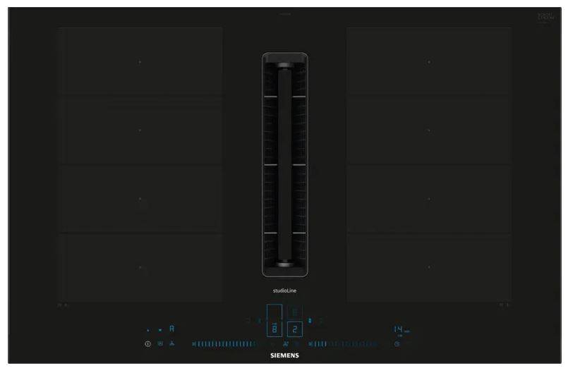 80 cm Venting Hobs with Integrated Extraction Unit 