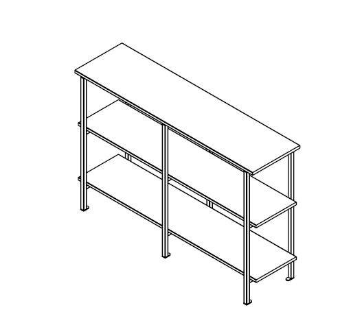 Wall Mounted Heavy Duty Shelving