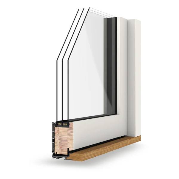 S307A/T Outward Open Timber / Alu-Clad Timber Framed Entrance Door