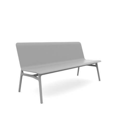 Axyl Bench - Wood Shell