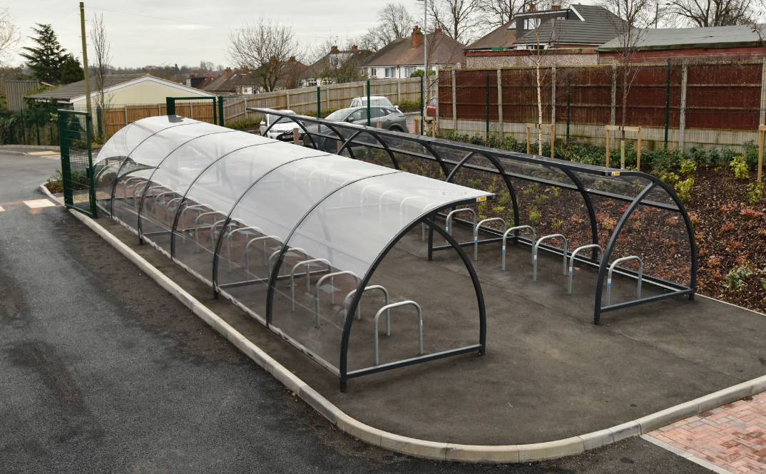 New Sheffield Cycle Shelter