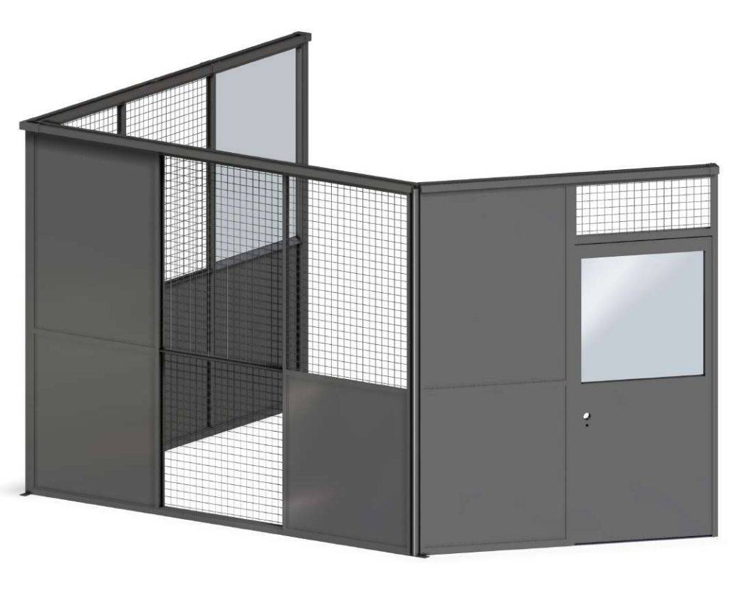 Sigma - Single Skin/ Mesh Steel Partitioning