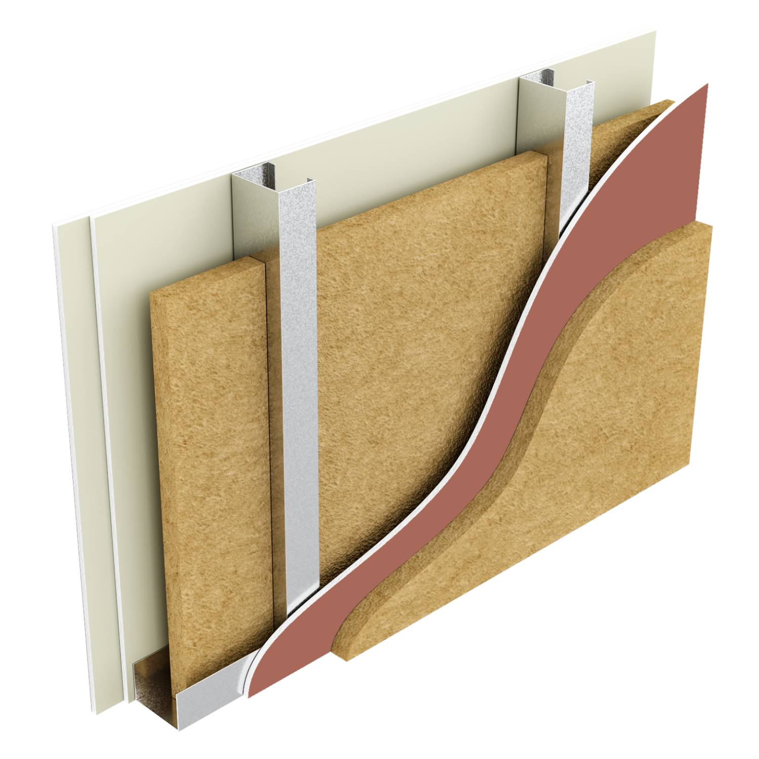 Metsec SFS infill wall with Knauf Windliner sheathing board, Knauf ...