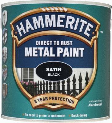 Hammerite Direct To Rust Metal Paint Satin Finish