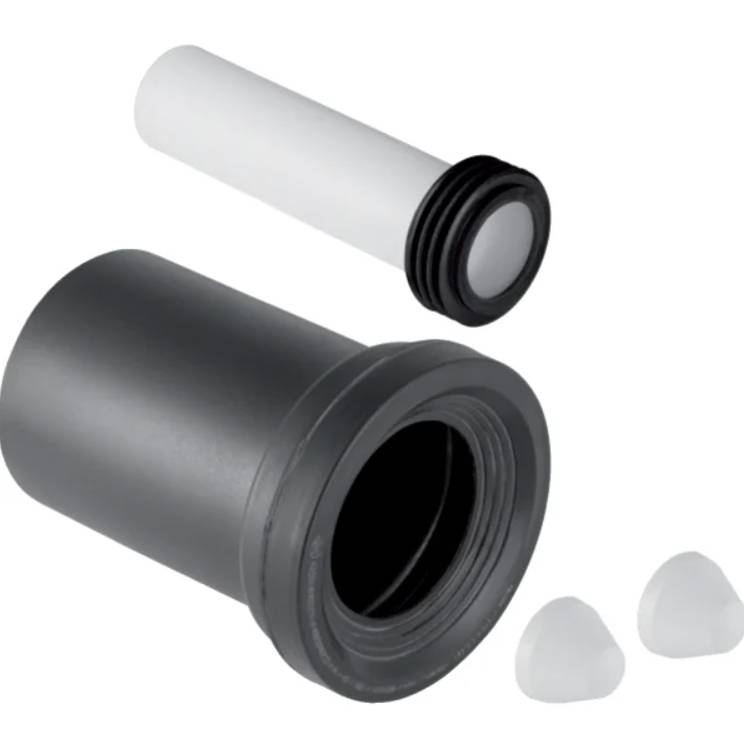 Geberit connection set for wall-hung WC, length 18.5 cm