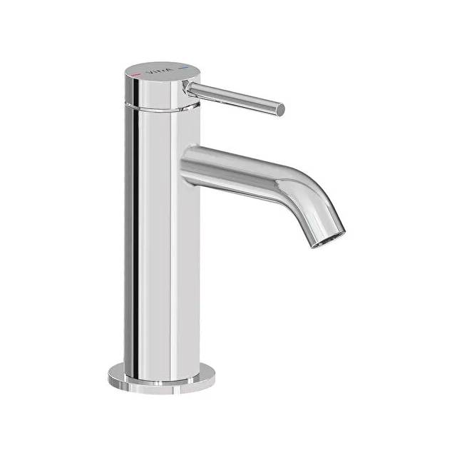 A43530VUK- Minimax Round compact basin mixer, Chrome - Mixer Tap