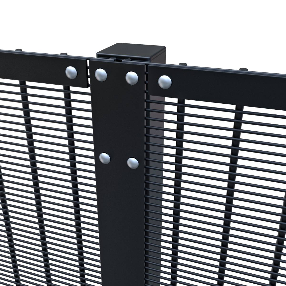 Imperium-2-35X | LPS1175 SR2 (B3) Anti Climb, Single Skin Security Fencing - Metal Securtity Fencing