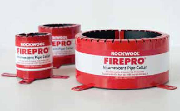 ROCKWOOL® FIREPRO® Firestop Pipe Collars