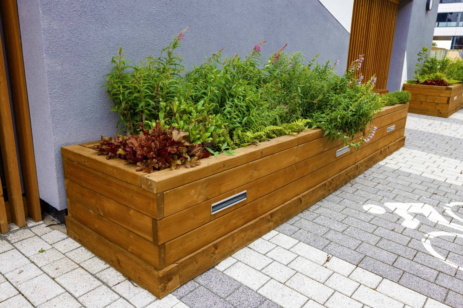 Sheldon Timber Planter