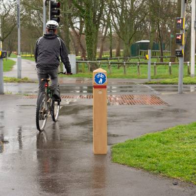 Glenwood™ 170 Post & Signhead Post - Plastic Bollard