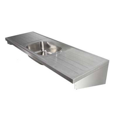 Stainless Steel Sink Single Bowl and Double Drainers 