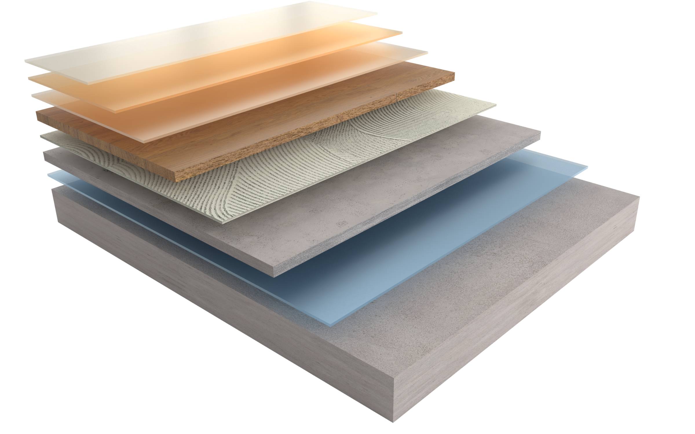 Untreated Wood Flooring System