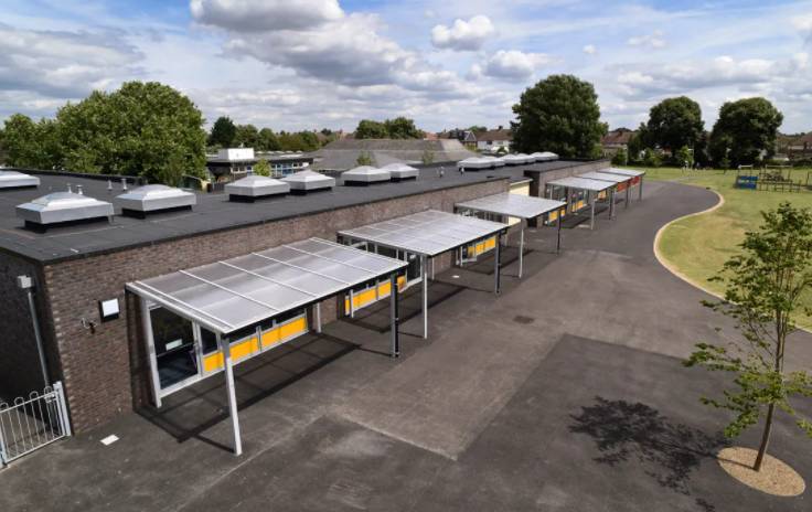 Newcastle Canopy / Shelter                          - Canopy and open sided shelter.