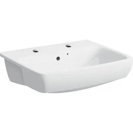 Geberit Selnova Square semi-recessed washbasin