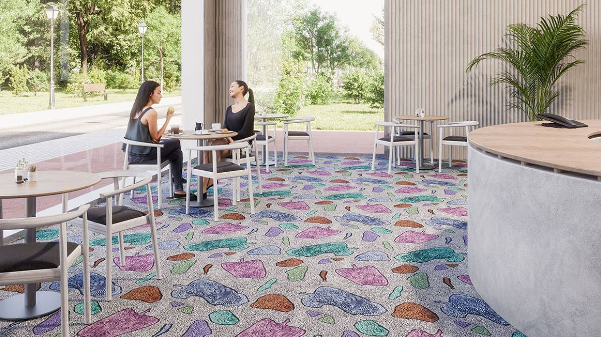 Flotex Created by Galeote - Flocked floor covering