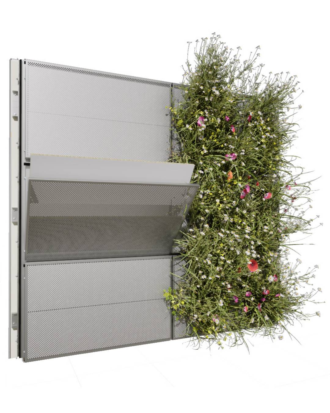 Optima Meadow - Living Wall Rainscreen System - living wall