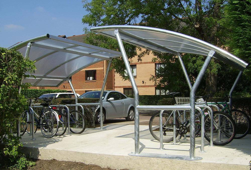 CS - Asymmetric Bike Shelters 