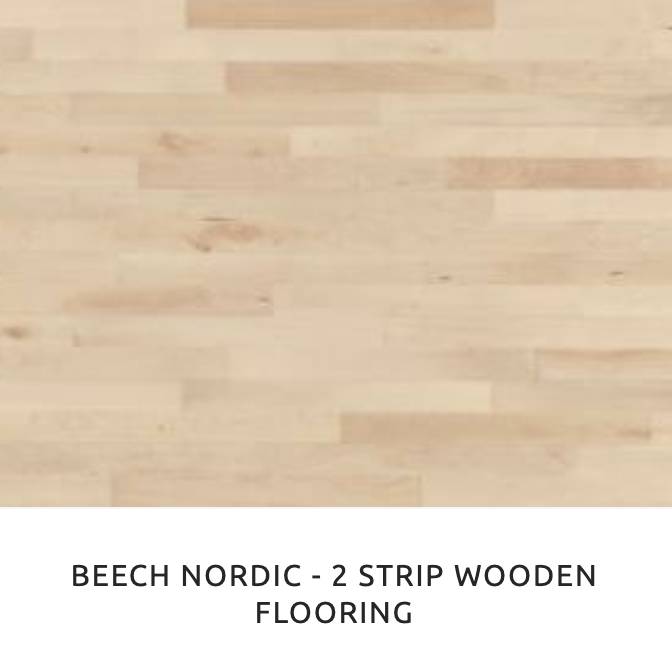 Sprung 22mm&nbsp;two-strip solid hardwood flooring