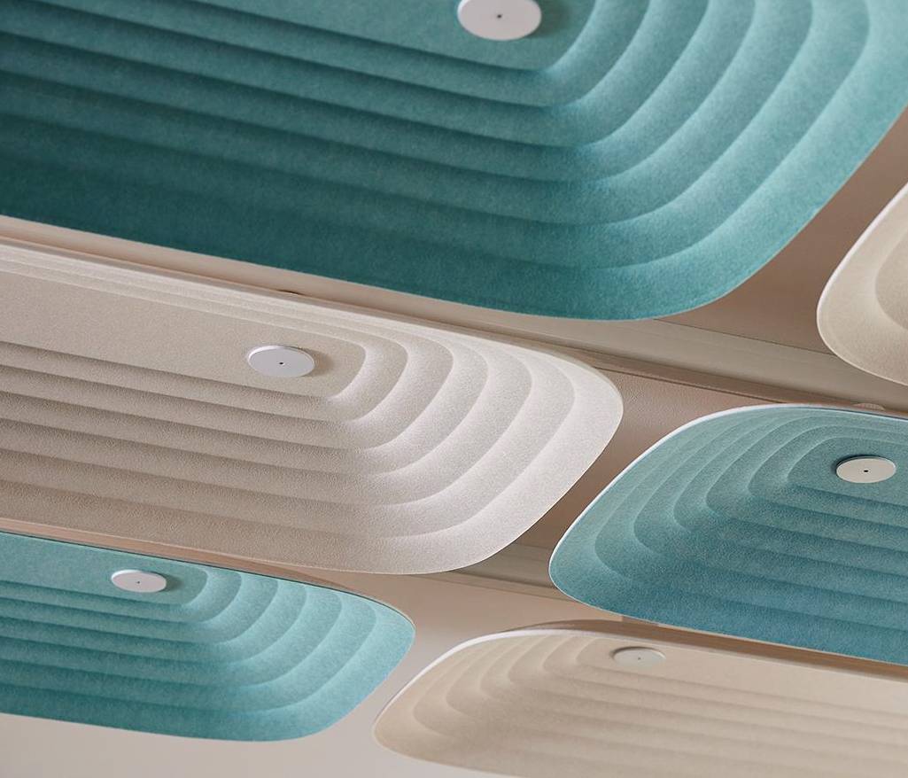 Ceilings Fuji - 3D Formed Acoustic Ceiling Tiles 