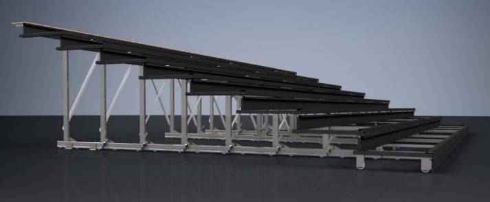 Club Bench Retractable - Seating