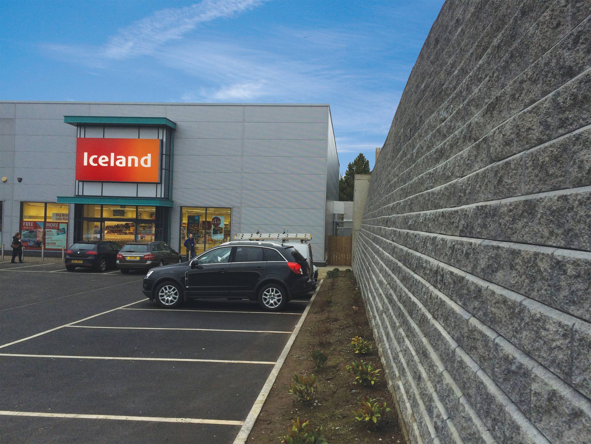 Allan Block Retaining Wall Stone 12 degree setback -&nbsp;Precast concrete interlocking blocks