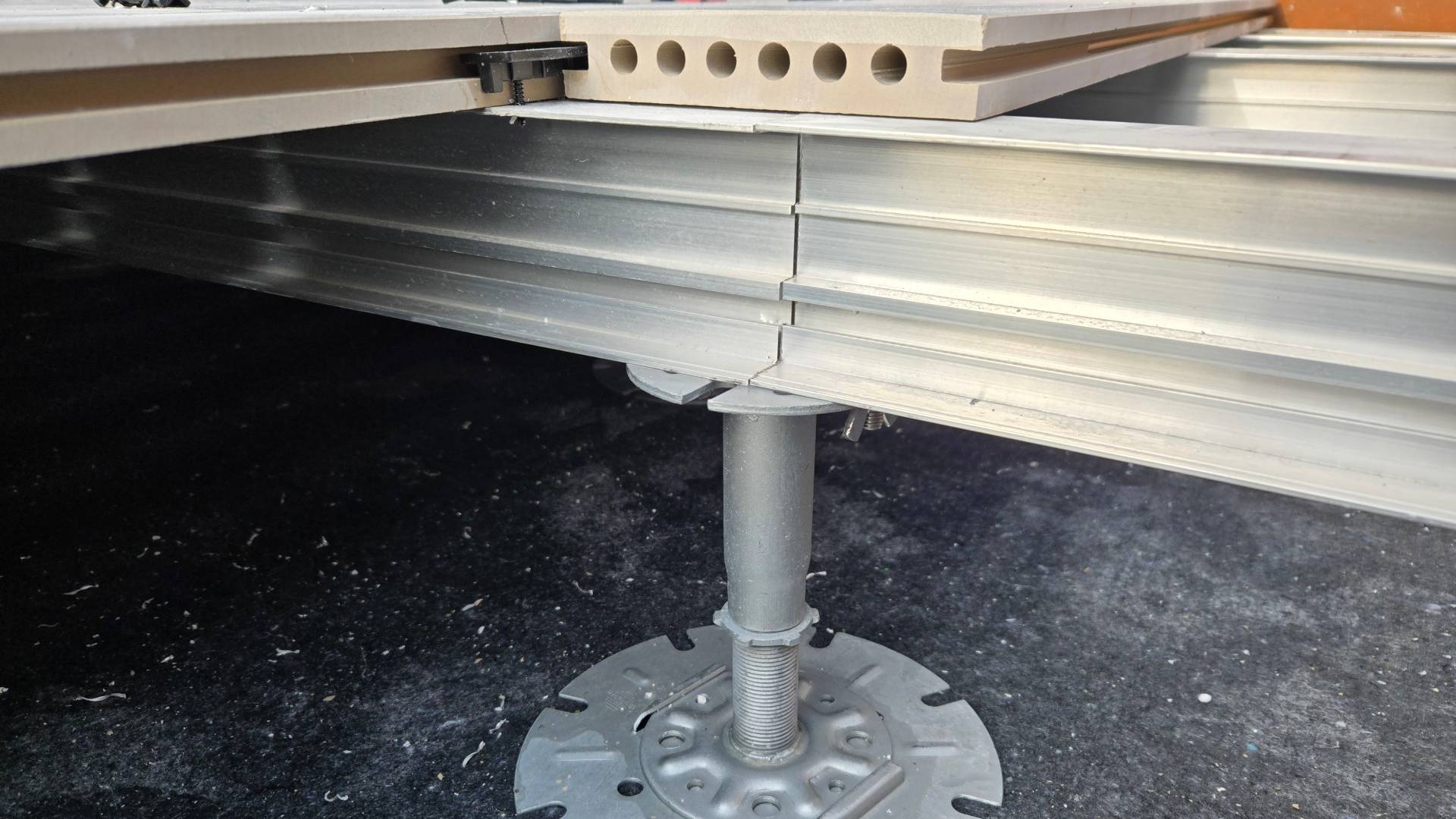 Wallbarn Substructure Class A Fire Rated System for Decking