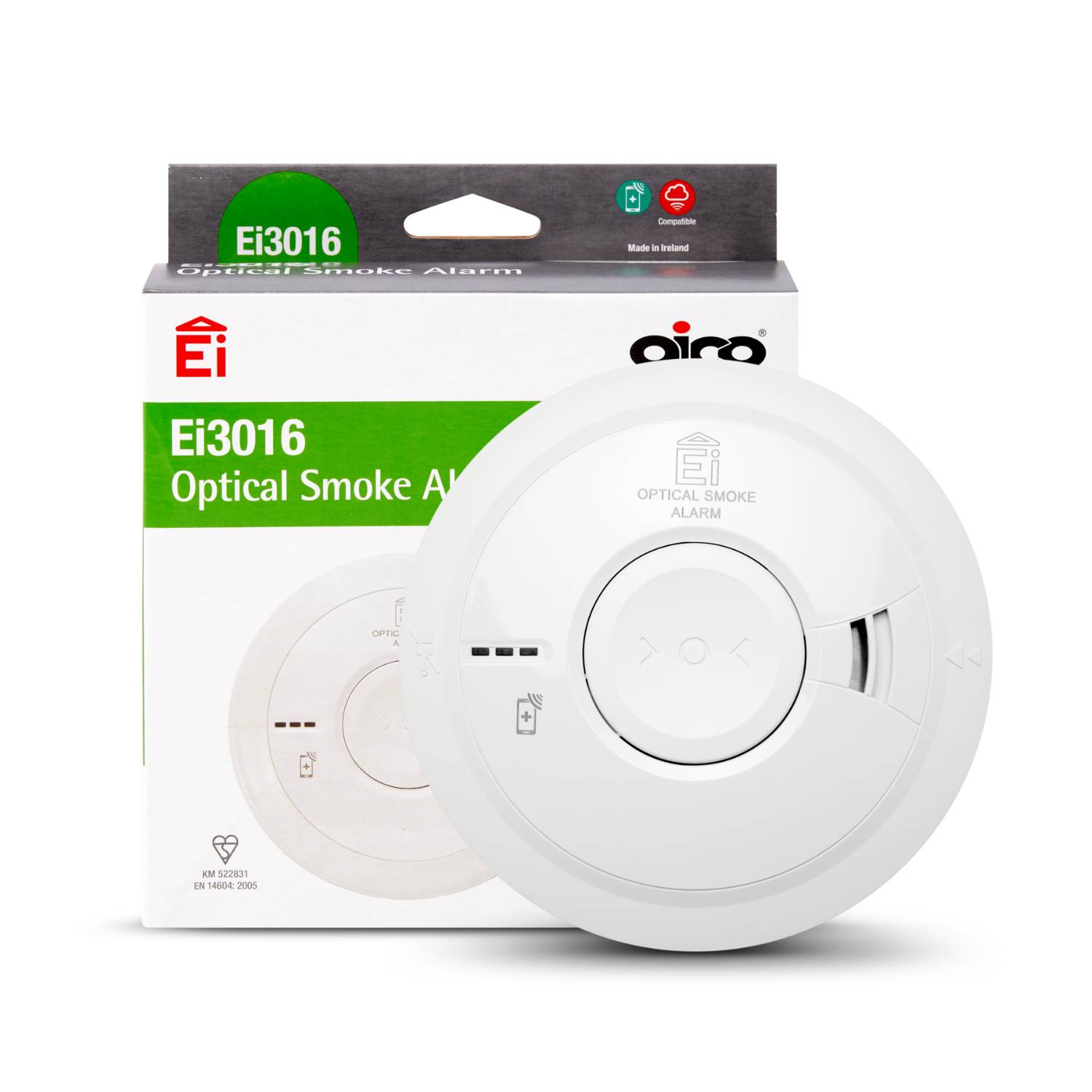 Ei3016 Optical Smoke Alarm - Optical Smoke Alarm