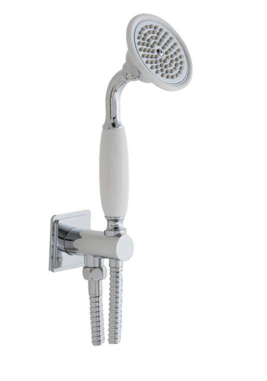 Grosvenor Water Outlet and Holder with Hand-Shower, Side Fixing 