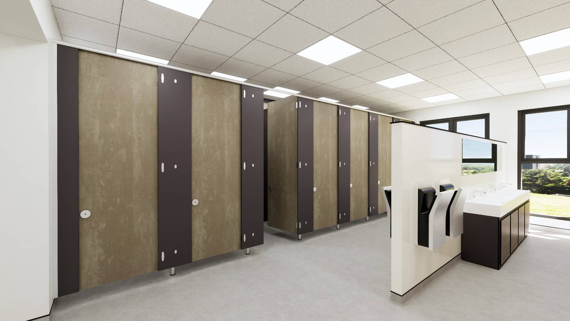 Artemis+ - Standard Height Cubicle - Panel Cubicle