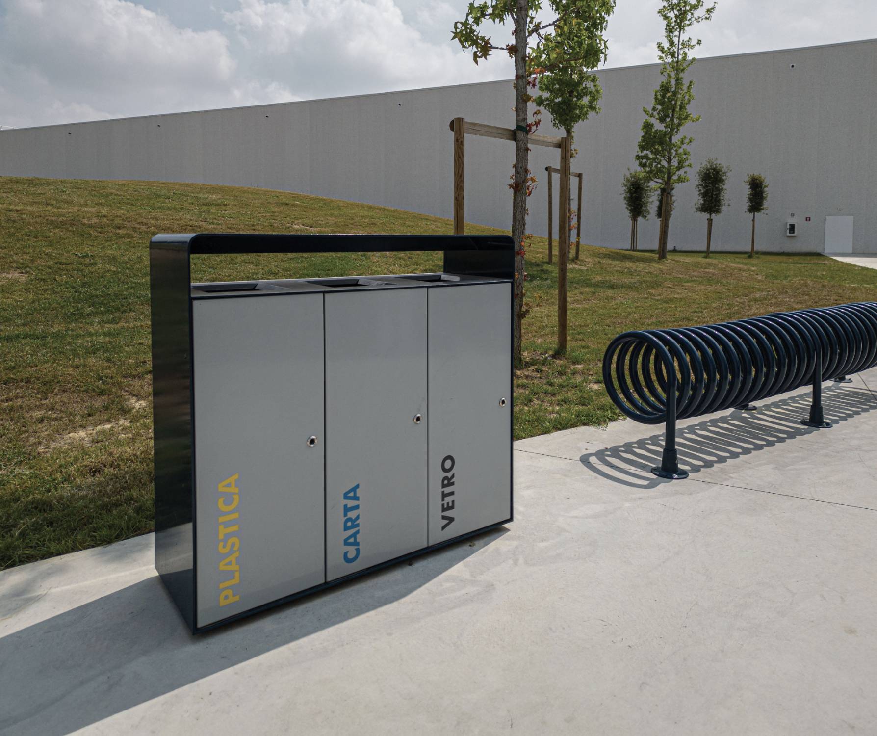 Bund Litter Bin - Litter Bin