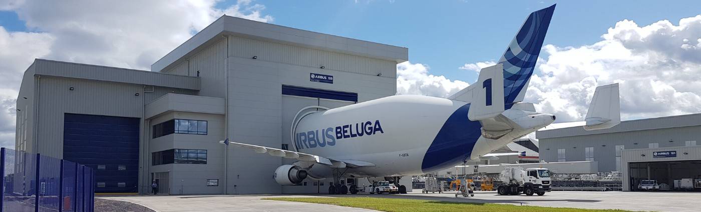 126-SBR - Straight Sliding Aircraft Hangar Doors