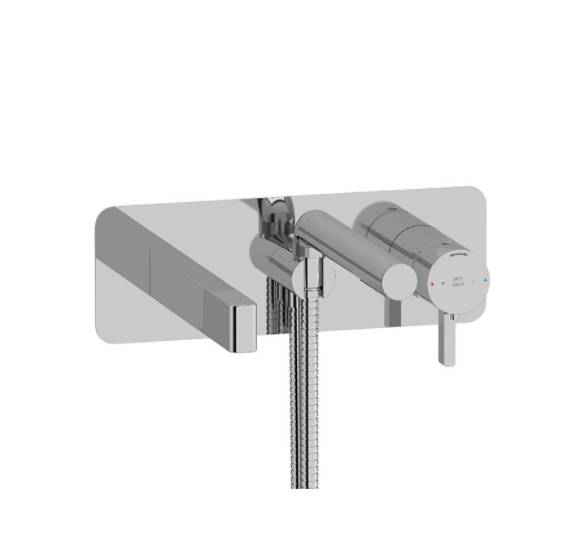 Paradox Wall Mounted Bath Shower Mixer - Bath Shower Mixer