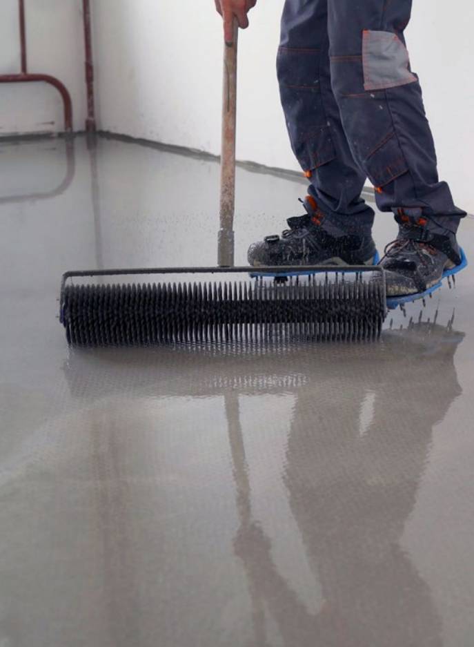 Resin Flooring System Sher-Crete™ Screed - Self-Levelling Industrial Underlayment