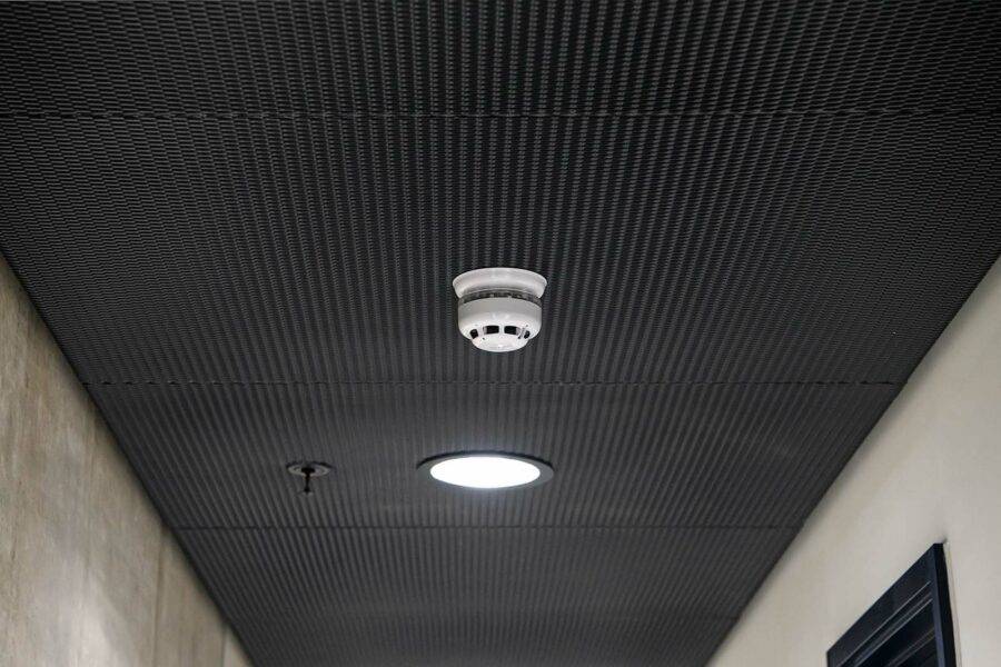 S36 hook-on corridor system - Metal ceiling - Suspended Ceiling Corridor System