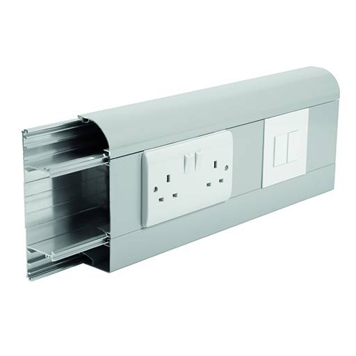 Sterling Curve Profile 2 Aluminium Trunking