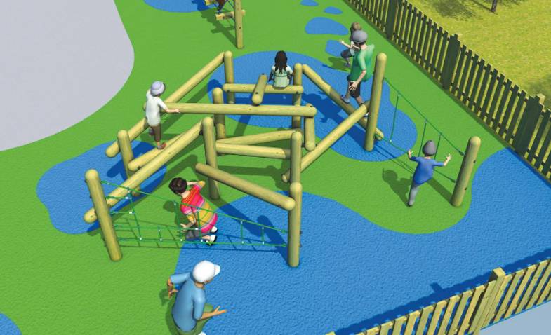 Hawk's Nest Climbing Frame