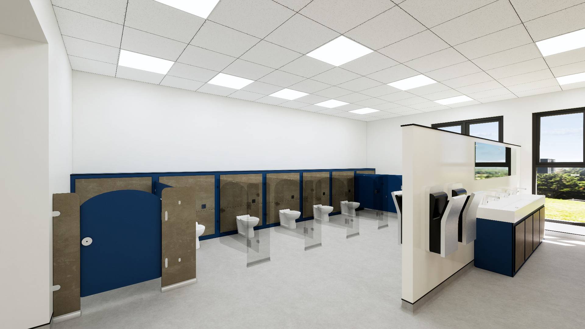 Helios - Half Height IPS
 - Integrated Plumbing System