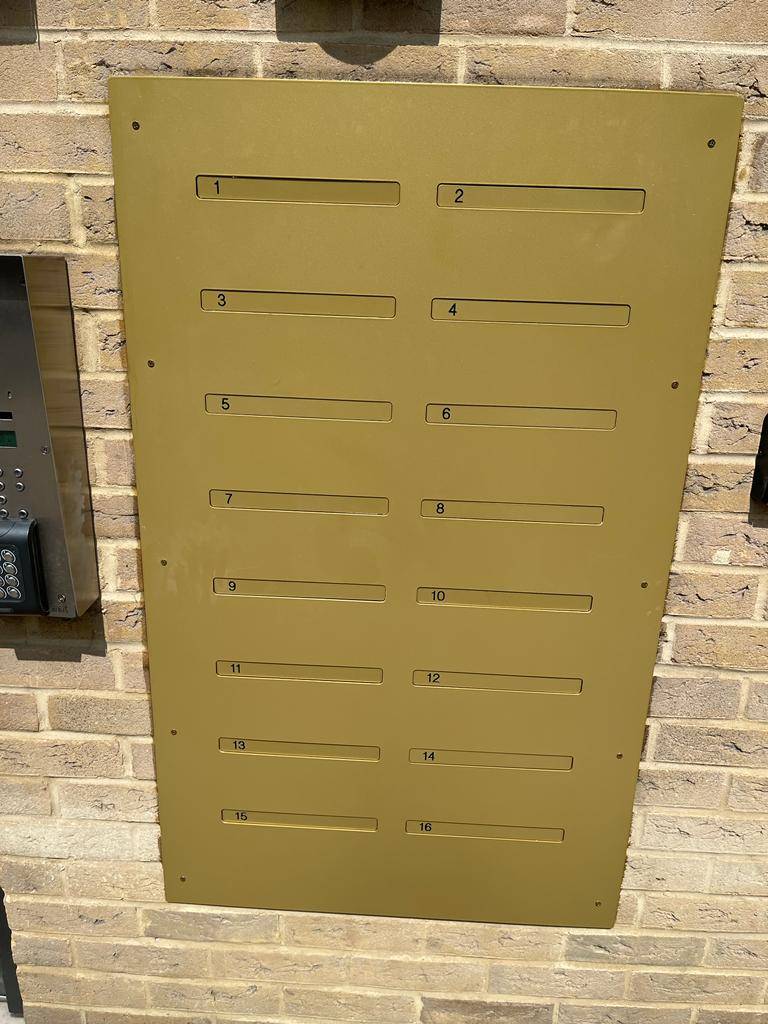 FR3 - 120 Fire Rated Through The Wall Mailbox - Fire Rated Through the Wall Mailbox