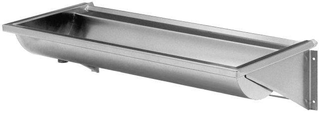 V246 Wall Mounted Washing Trough - Stainless Steel