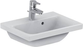 Concept Space 50 cm Washbasin 1 Taphole