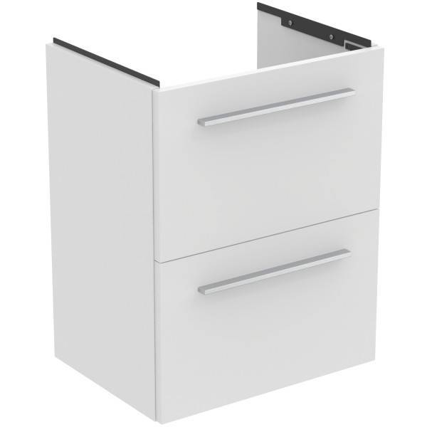 Ideal Standard i.life S 50cm Compact Wall Hung Vanity Unit with 2 Drawers